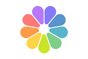 Flower petal circle diagram, an Object Graphic by Elena Pimukova (Thumbnail 6 of 9)