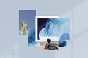 Blue Painted Abstract Backgrounds, a Texture Graphic by Basia Stryjecka (Thumbnail 16 of 18)
