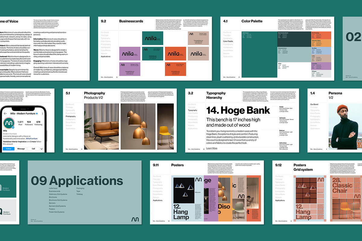Complete | Brand Guidelines Template, a Presentation Template by Typefool's Shop (Photo 3 of 12)