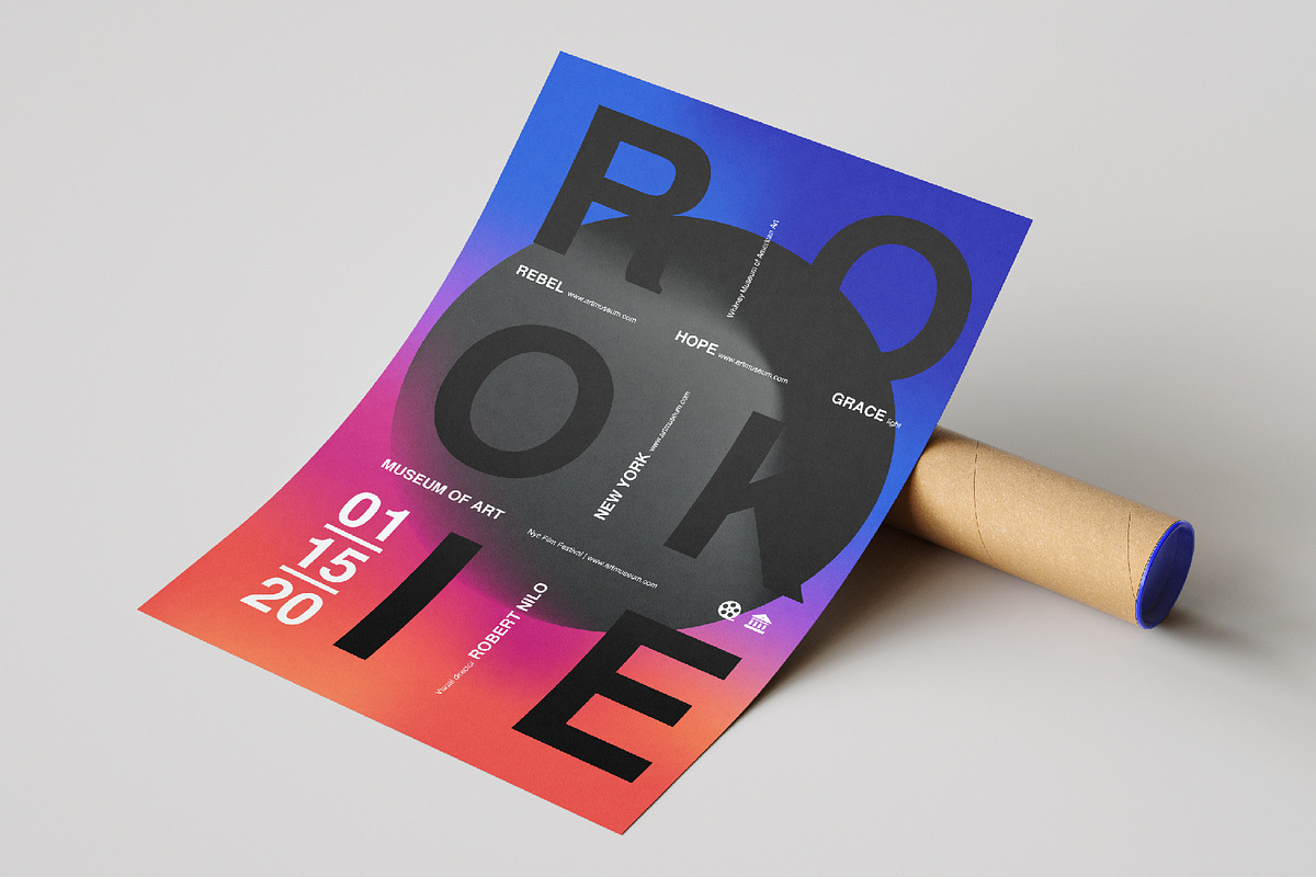Template | Blank Poster 1.0, a Flyer Template by Modus Prime