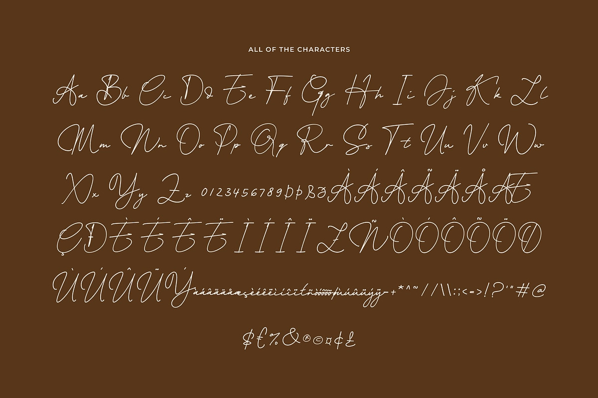 CS Aisling – Signature Script Font, a Script Font by Craft Supply Co. (Photo 8 of 8)