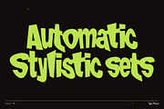 Dazed TM – Warped Font, a Sans Serif Font by Type Mania (Thumbnail 3 of 12)