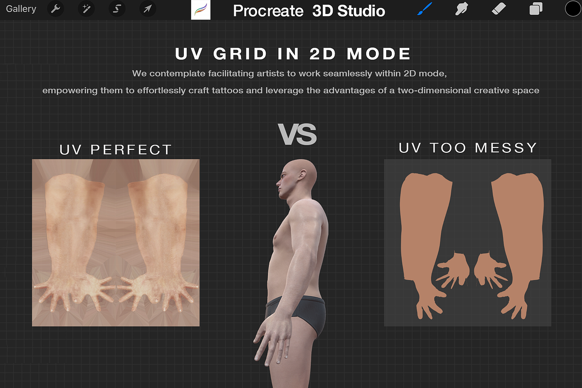 Tattoo Studio - Procreate 3d models, a Characters & Person 3D Model by Procreate3dStudio (Photo 4 of 6)