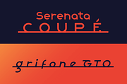 Alpha Strada: 1950s Car Emblem Font, a Font by Wingsart Studio (Thumbnail 12 of 14)