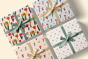 Bold Tulip Meadow Pattern Collection, a Pattern Graphic by Asya Melkonyan Patterns (Thumbnail 11 of 16)