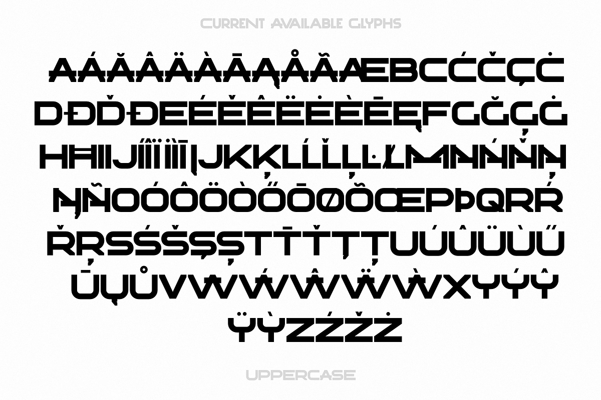 Deckard Typeface preview 2