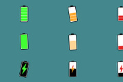 Battery Levels | Motion Graphics, a Graphic by FlashFXbox (Thumbnail 1 of 2)