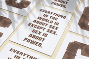 Brown Tape Font, a Font by Handmadefont (Thumbnail 4 of 9)