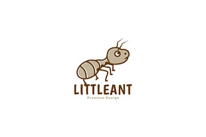 Animal Insect Little Ant Cute Logo