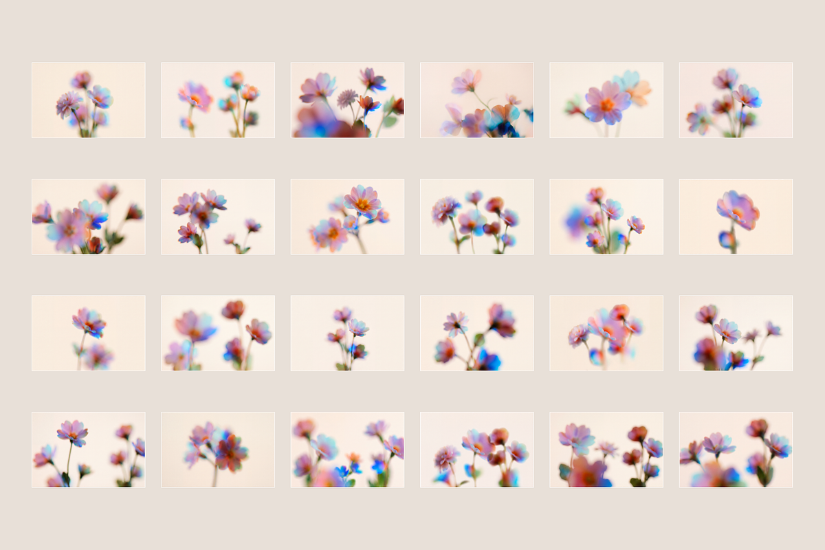 botanica. - Dreamy Blurry Florals, a Background Graphic by Digital Blood (Photo 2 of 8)