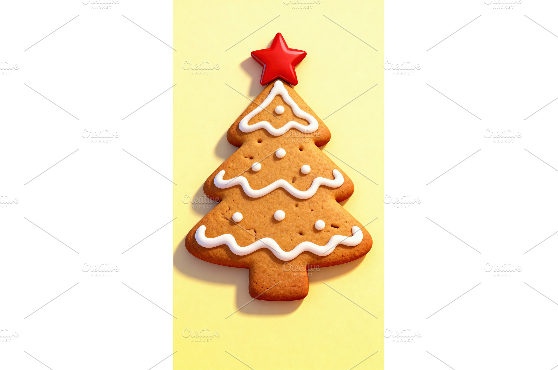 Gingerbread cookie Christmas tree, a Holiday Photo by tilialucida