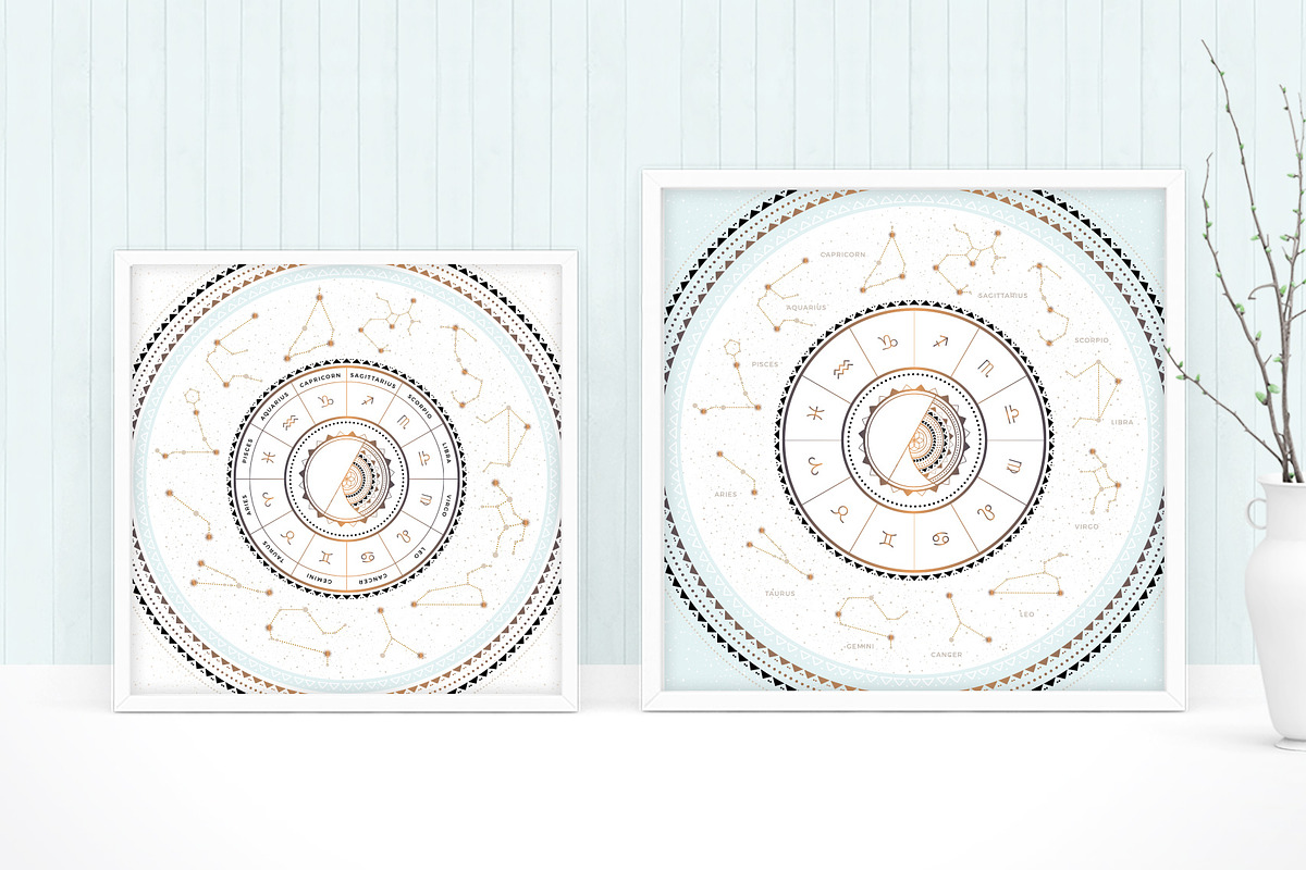 Zodiac Collection, a Decorative Illustration by Wumi Studio (Photo 13 of 15)