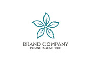 20 Logo Flower Templates Bundle, a Branding & Logo Template by Friendesigns (Thumbnail 20 of 21)