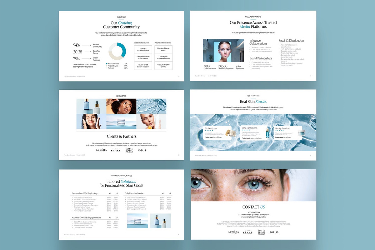 Digital Media Kit Template, a Presentation Template by BrandPacks (Photo 3 of 5)