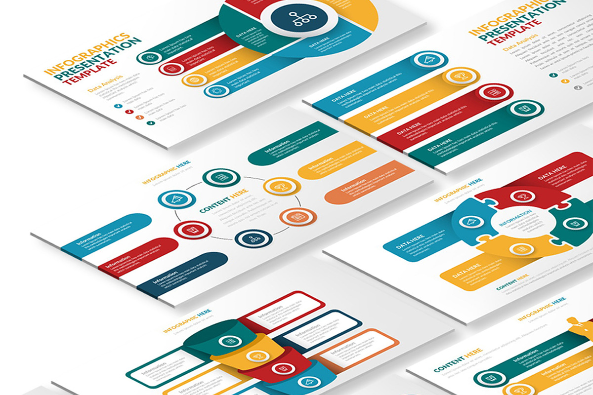 Infographics Powerpoint Presentation, a Presentation Template by Graphicgo (Photo 13 of 16)