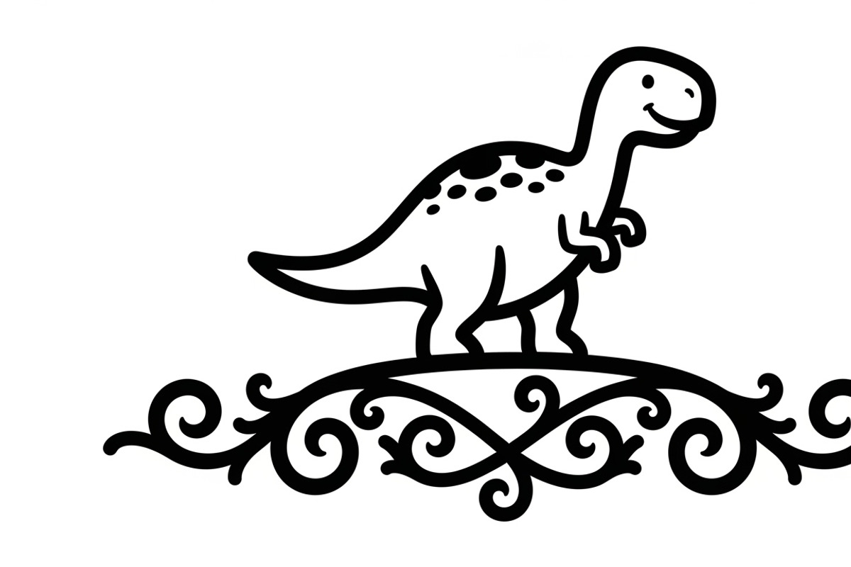 Cute dinosaur nursery decor design, an Icon by Amazin_art (Photo 7 of 36)
