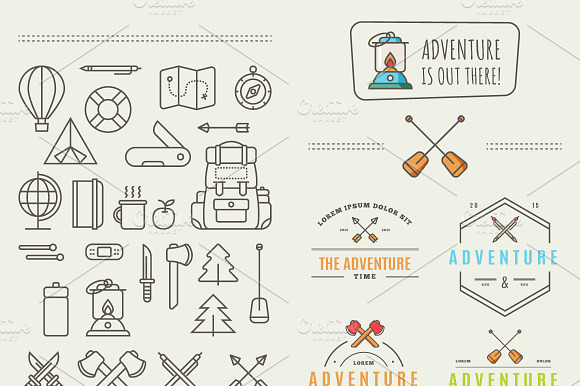 Icons For Adventure