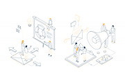 Technologies - Line Isometric Images, an iPhone Mockup by Boyko Pictures (Thumbnail 12 of 14)