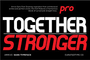 Arrivo Sans - Modern Sans Font, a Sans Serif Font by CuratedType Studio (Thumbnail 2 of 9)