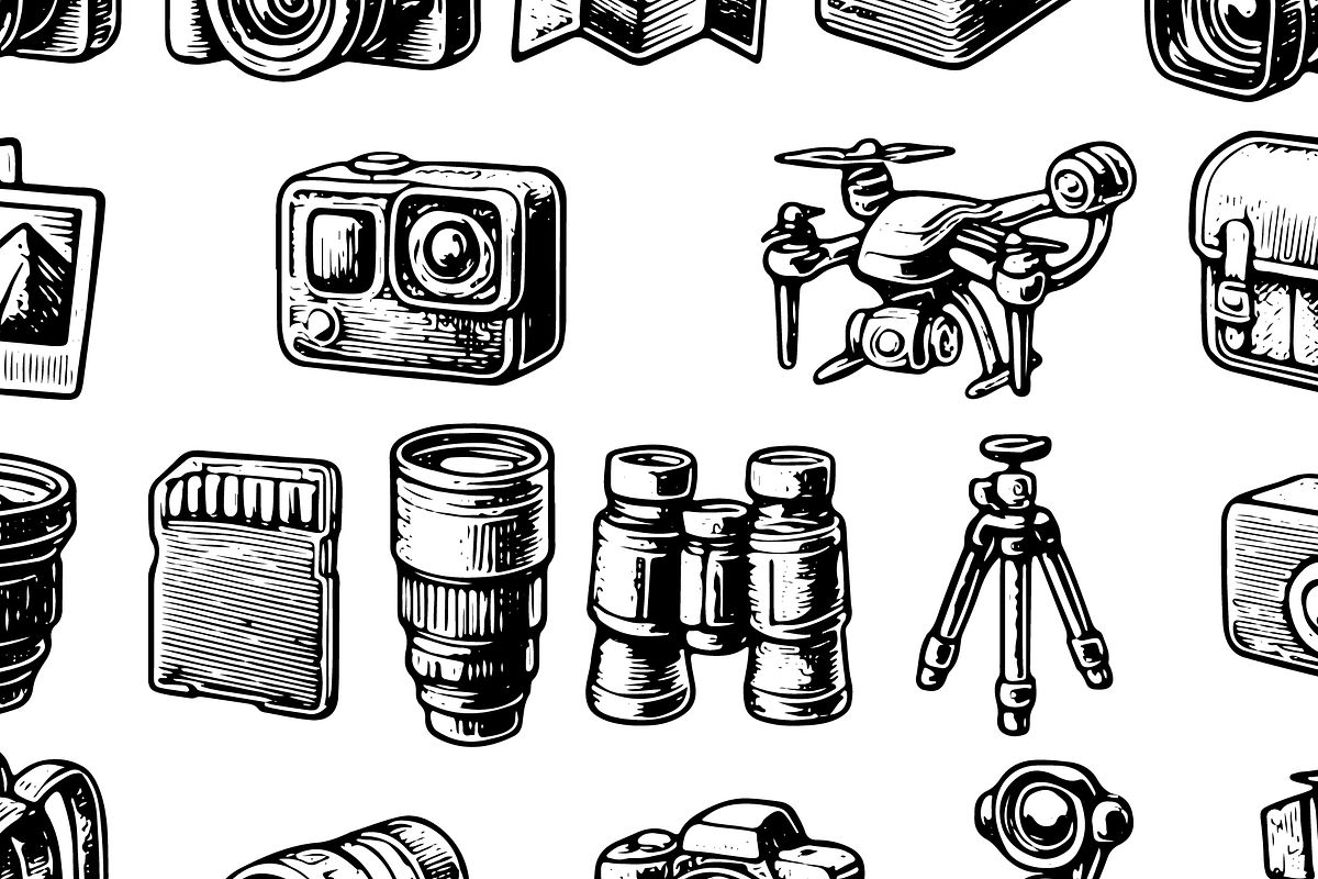 Vintage Photography Equipment, an Object Graphic by RT Studio (Photo 4 of 4)