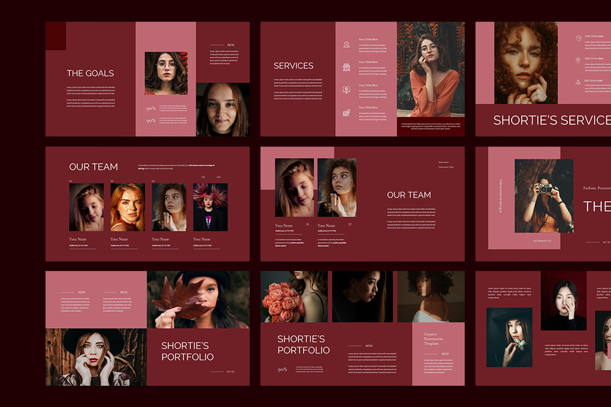 Shortie's Presentation Template, a Presentation Template by Analogous Temp (Photo 3 of 5)