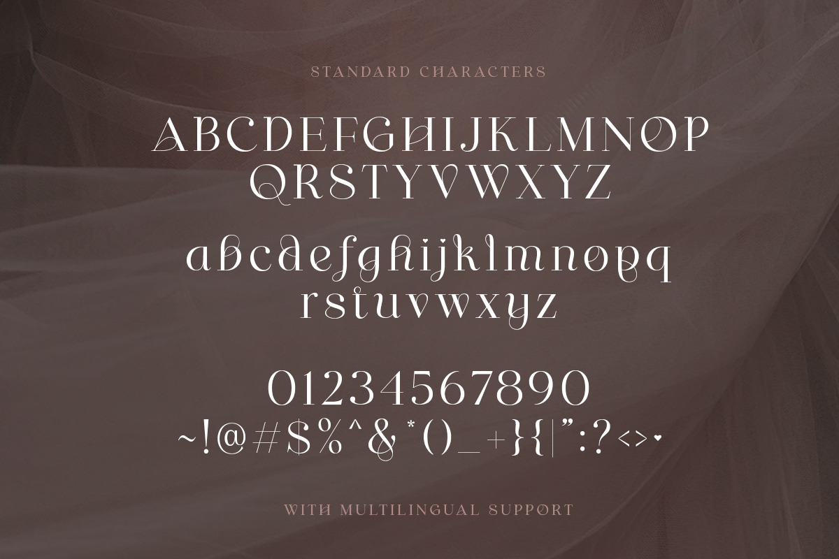 Shaping Heart - Lovely Serif, a Serif Font by Sarid Ezra (Photo 7 of 10)
