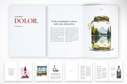 Elegant Annual Report Template, a Print Template by McLittle Stock (Thumbnail 1 of 6)