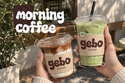 Mau Kopiga - Coffee Display Font, a Handwritten Font by trabaskriya (Thumbnail 2 of 11)