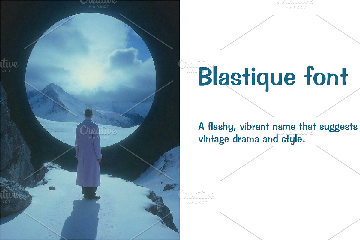 Blastique font-Regular-0121-25, a Font by canve (Photo 2 of 2)