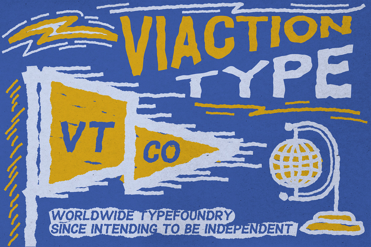 VT NORIOUS - Handrawn Vintage Font, a Sans Serif Font by ViactionType (Photo 9 of 10)