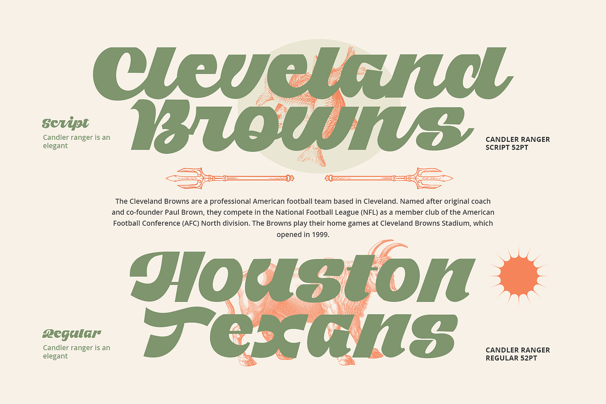 Candler Ranger Font Duo, a Script Font by Damelev (Photo 5 of 8)
