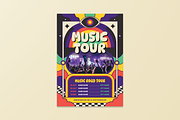 Music Tour Flyer, a Flyer Template by MMPixelCraft (Thumbnail 4 of 5)