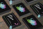 Paint Splatter Business Card 012, a Business Card Template by Nonaglyph Design (Thumbnail 2 of 5)