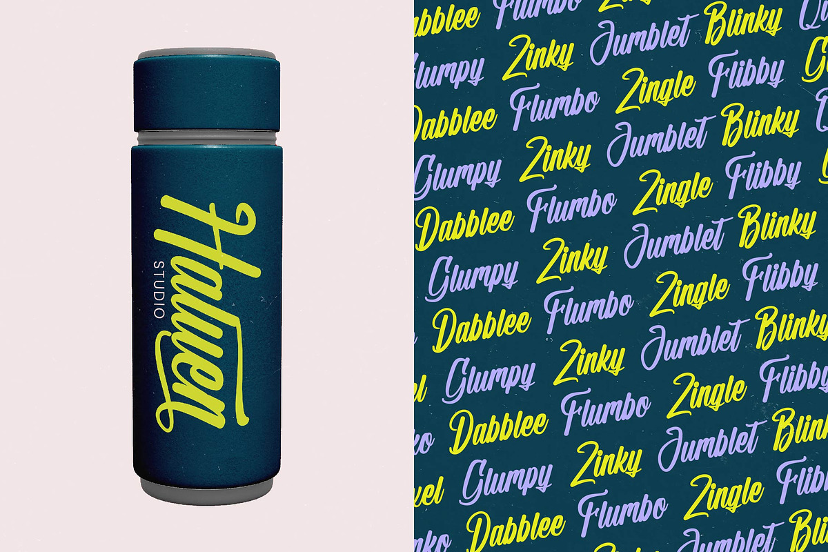 Chunky Slandis Bold Handwritten Font, a Script Font by stylishtype.co (Photo 6 of 20)