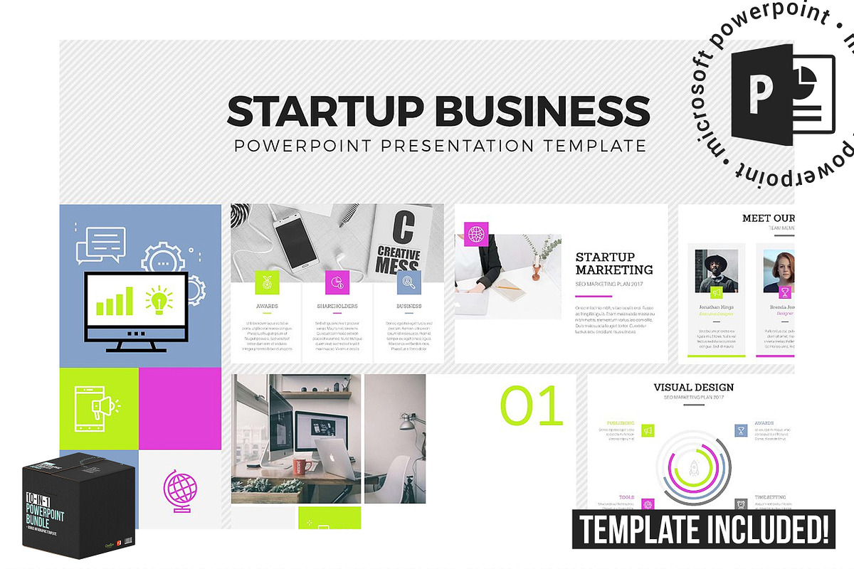 10-IN-1 PowerPoint Bundle, a Presentation Template by Wipavee