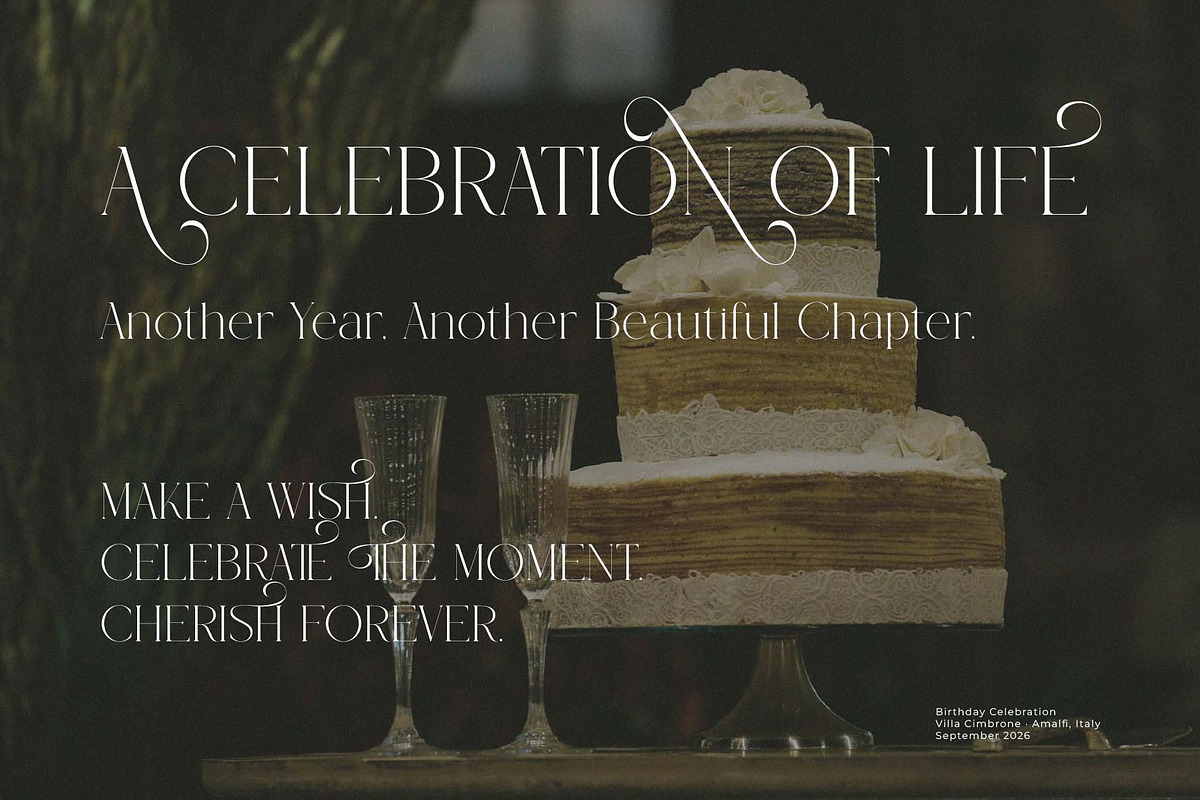 Classo - An Elegance Serif Font, a Serif Font by GridlineType (Photo 6 of 10)
