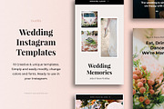 Outlife Wedding Instagram Templates, a Social Media Template by Creatoly (Thumbnail 1 of 3)