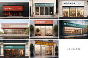 Shop Facade Mockup Generated with AI, an Advertising Mockup by dpi (Thumbnail 2 of 13)