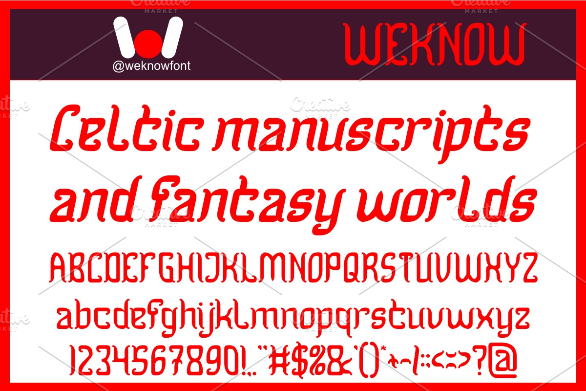 Dragon King font, a Serif Font by weknow (Photo 2 of 8)