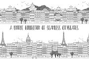 Big Hand Drawn City Collection, an Illustration by Franzi draws (Thumbnail 2 of 8)