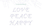 Floral Alphabet. Lavender flowers., an Object Illustration by Anna Kopylova (Thumbnail 3 of 5)