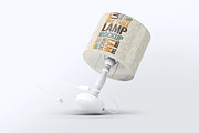 Table Lamp Mock-Up, a Product Mockup by DesignRushMarket (Thumbnail 2 of 5)