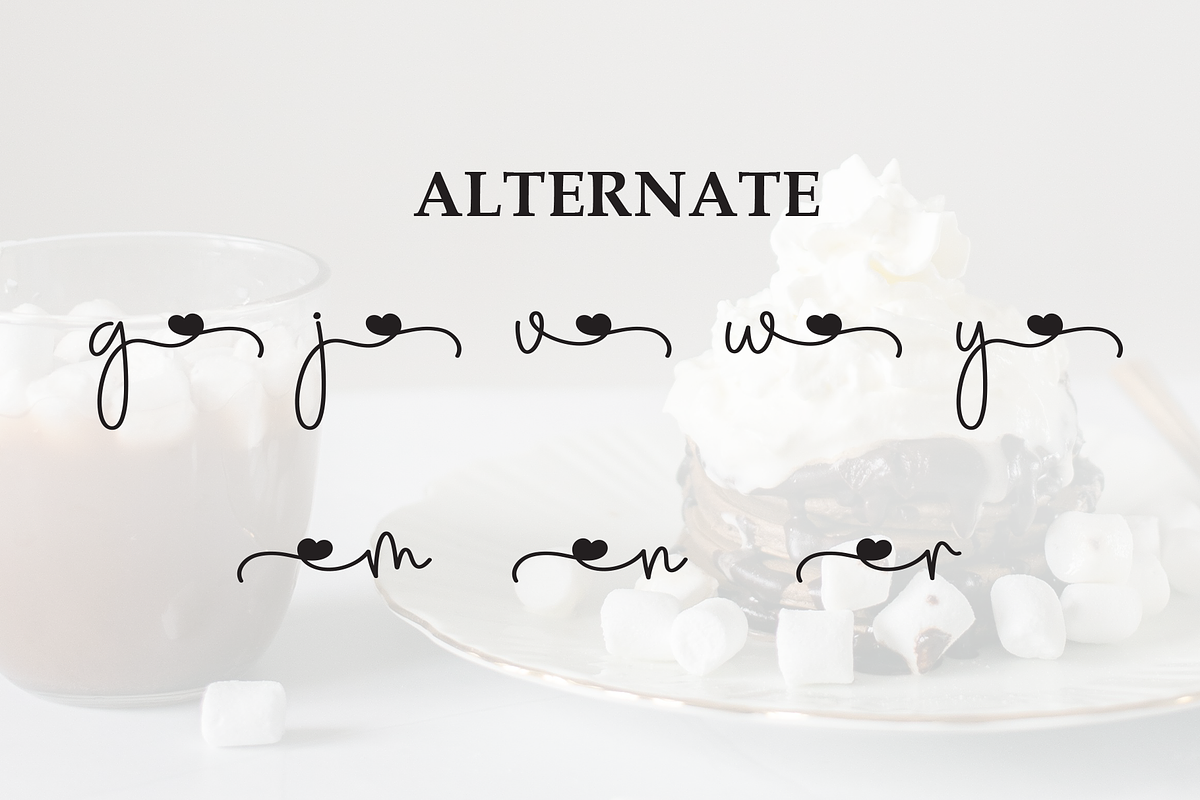 Marsmallow | Script Font, a Handwritten Font by Scratchones (Photo 8 of 9)