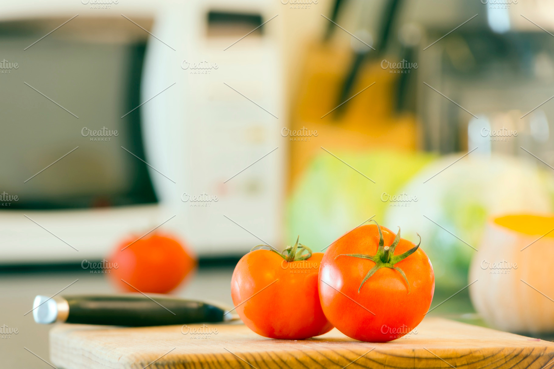 Preparing Food In Kitchen, a Food & Drink Photo by THP Creative