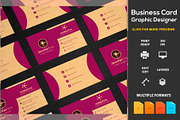 Business Card Graphic Designer, a Business Card Template by DesignsStore (Thumbnail 1 of 3)