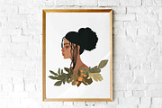 Nature Goddess Woman Character PFace, a Person Illustration by Imaginary Party (Thumbnail 10 of 10)
