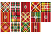 #75 Christmas New Year Plaids, a Pattern Graphic by Plaid4You (Thumbnail 2 of 11)