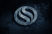 Grunge Metal Logo Mockup, a Product Mockup by g design (Thumbnail 2 of 7)