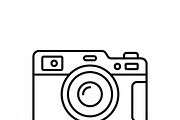 43 Vector Photography Camera Icon, an Outline Icon by adenpinkstore (Thumbnail 5 of 21)