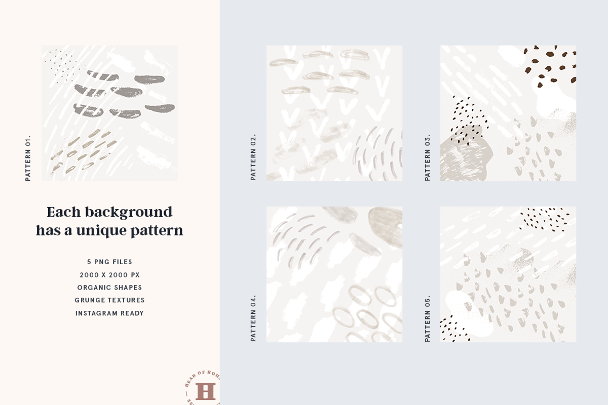 Instagram Pattern Backgrounds, a Pattern Graphic by Head of House (Photo 2 of 5)